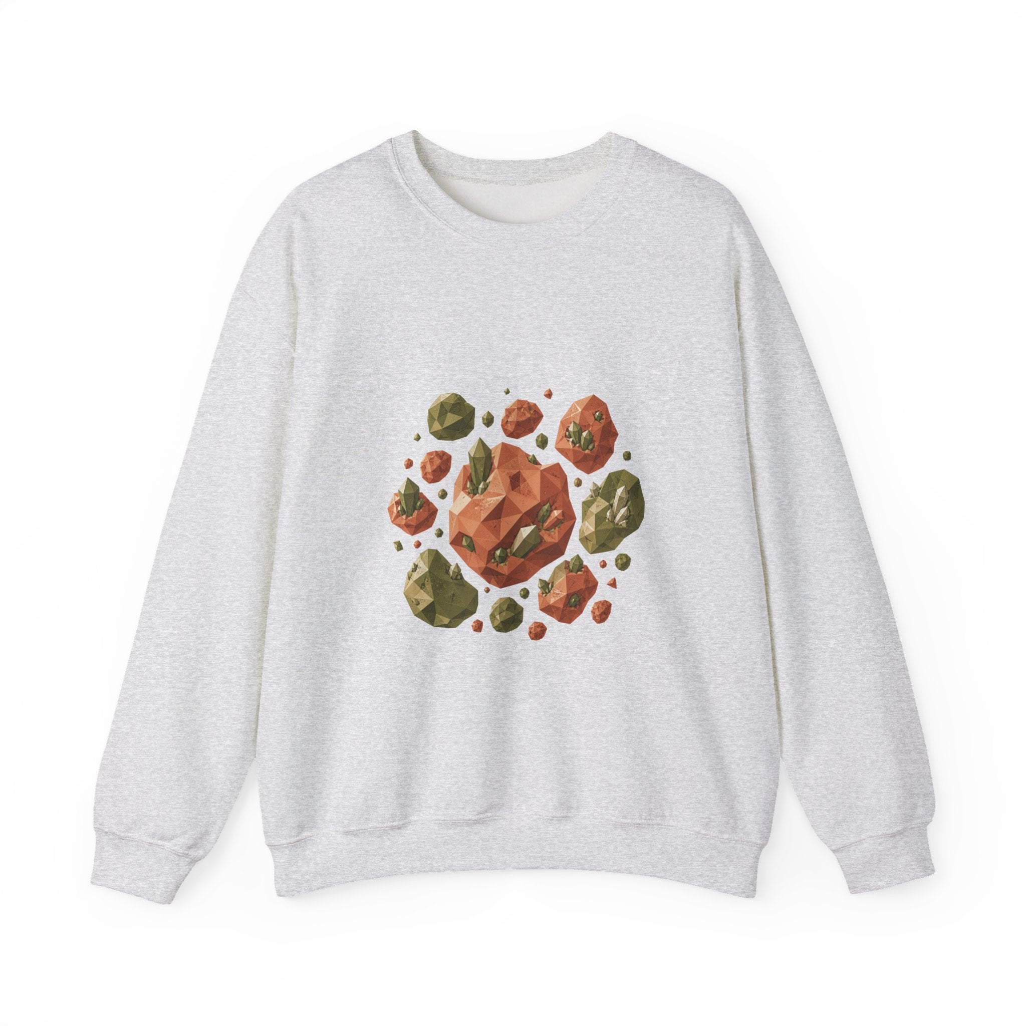 Matching Couple Sweatshirt - Comet & Asteroid Matching Couple Crewneck Sweatshirt Geometric Art His Hers Couple Gift - Design B