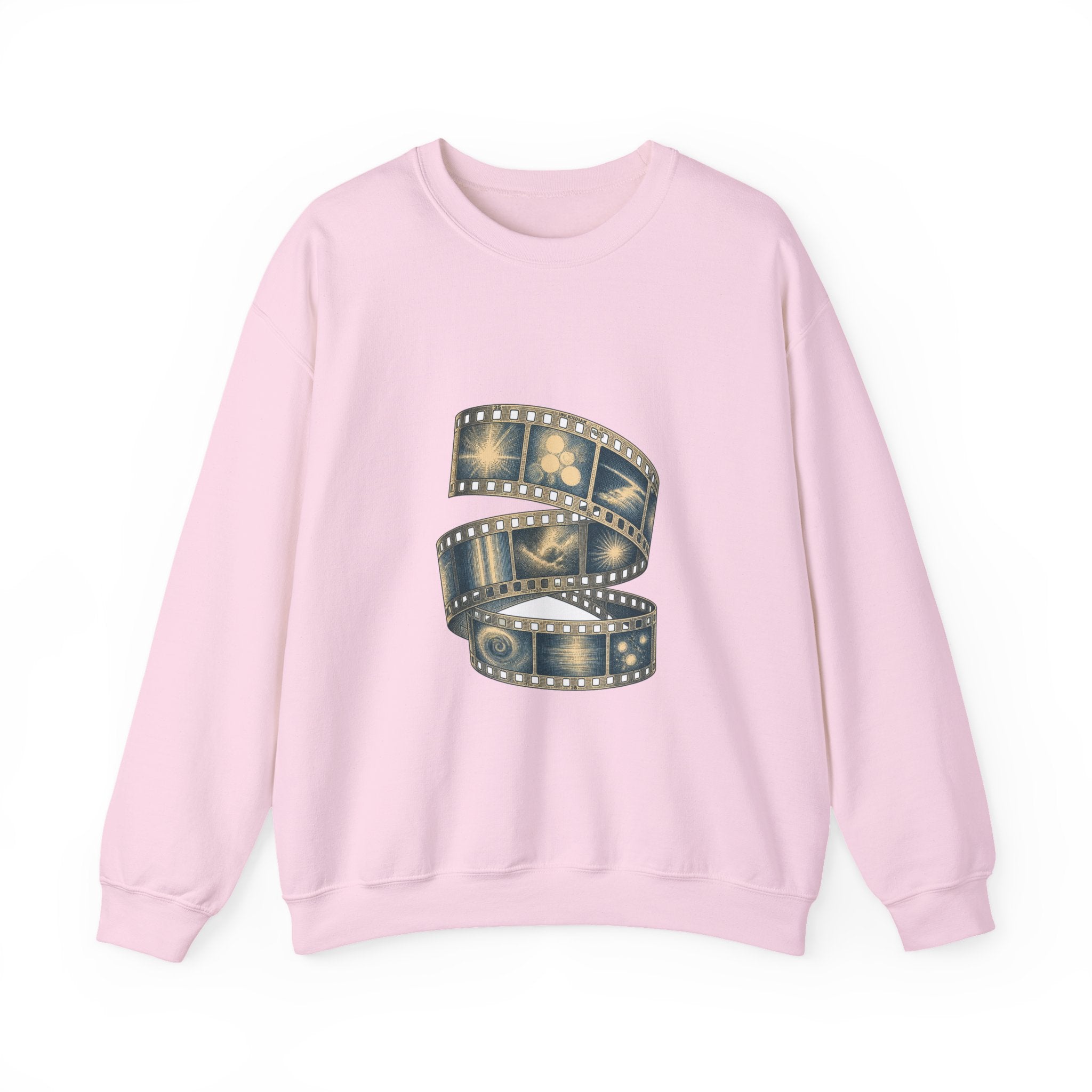 Matching Couple Sweatshirt - Camera & Film Matching Couple Comfort Colors Crew Vintage Art His Hers Honeymoon Gift - Design B