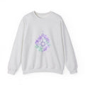 Matching Couple Sweatshirt - Shooting Star & North Star Matching Couple Crewneck Sweatshirt Watercolor Art His Hers Engagement Gift - Design B