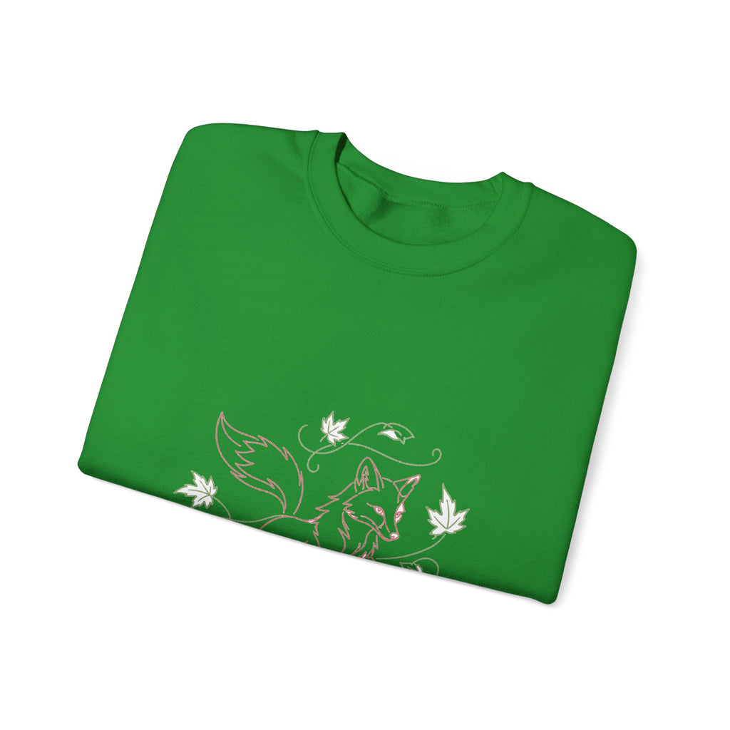 Matching Couple Sweatshirt - Fox & Rabbit Matching Couple Premium Fleece Sweatshirt Minimalist Art His Hers Christmas Gift - Design A