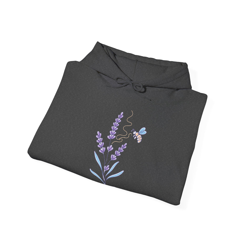 Matching Couple Sweatshirt - Lavender & Thistle Matching Couple Hooded Sweatshirt Minimalist Art His Hers Valentine Gift - Design A