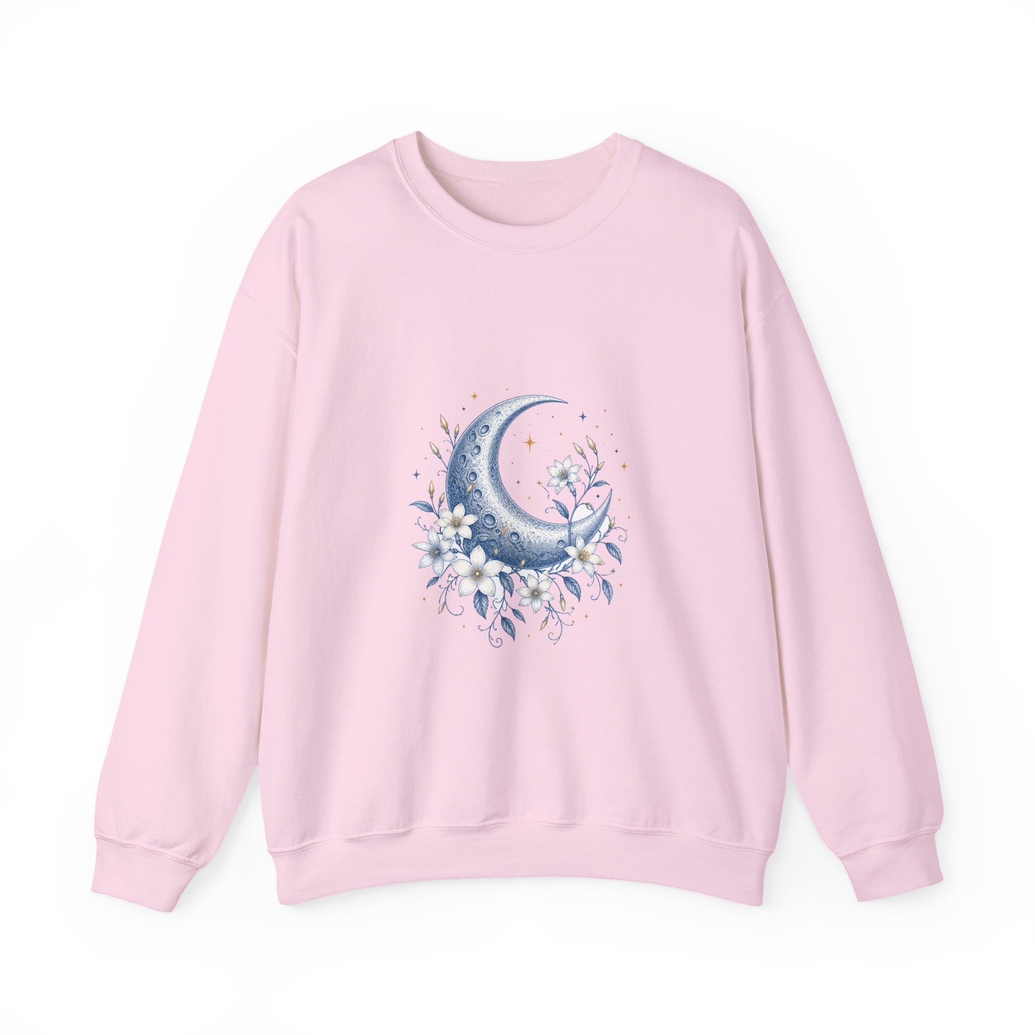Matching Couple Sweatshirt - Sun & Moon Matching Couple Comfort Colors Crew Vintage Art His Hers Honeymoon Gift - Design A