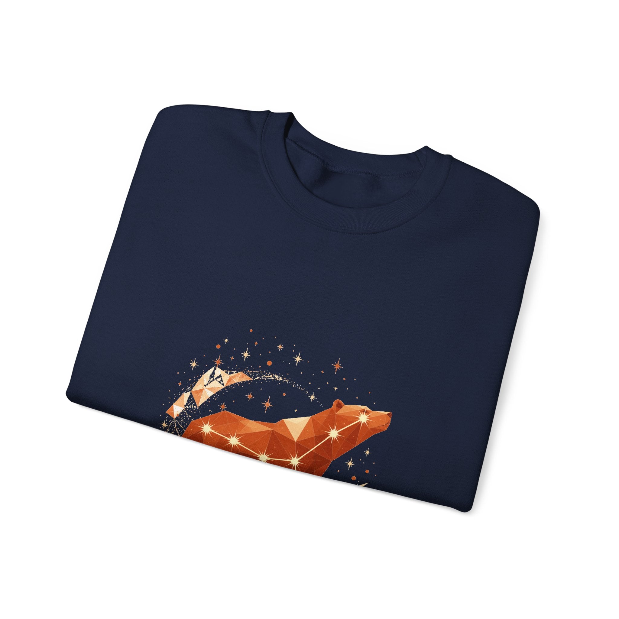 Matching Couple Sweatshirt - Big & Little Dipper Matching Couple Crewneck Sweatshirt Geometric Art His Hers Couple Gift - Design A