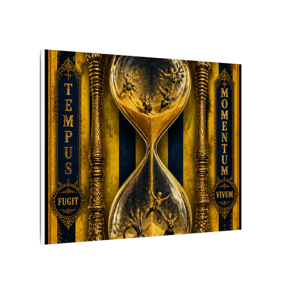 Hourglass Acrobats Wall Art Canvas 16×20 Baroque Home Office Decor Maximalist Print