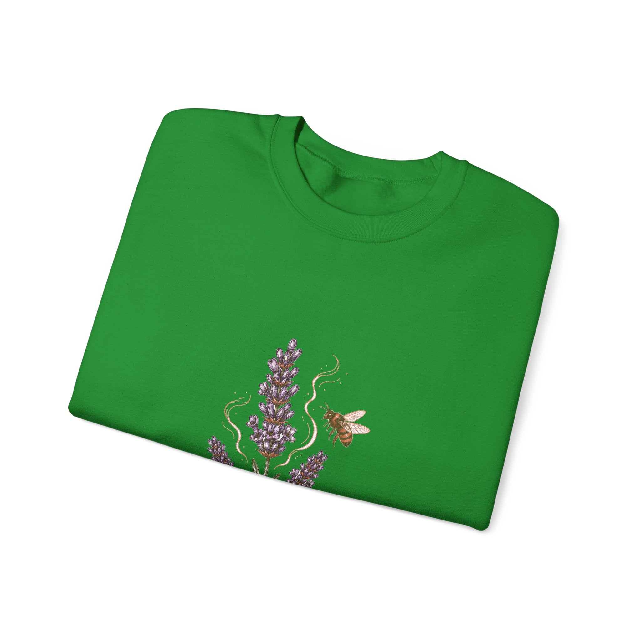 Matching Couple Sweatshirt - Lavender & Thistle Matching Couple Crewneck Sweatshirt Hand-Drawn Art His Hers Best Friend Gift - Design A