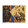 Film Camera Projector Show Wall Art Canvas 24×36 Pop Art Restaurant Decor Maximalist Print