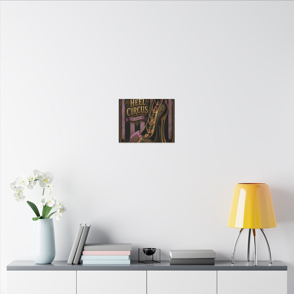 High Heel Slide Wall Art Canvas 24×36 Baroque Studio Decor Maximalist Print