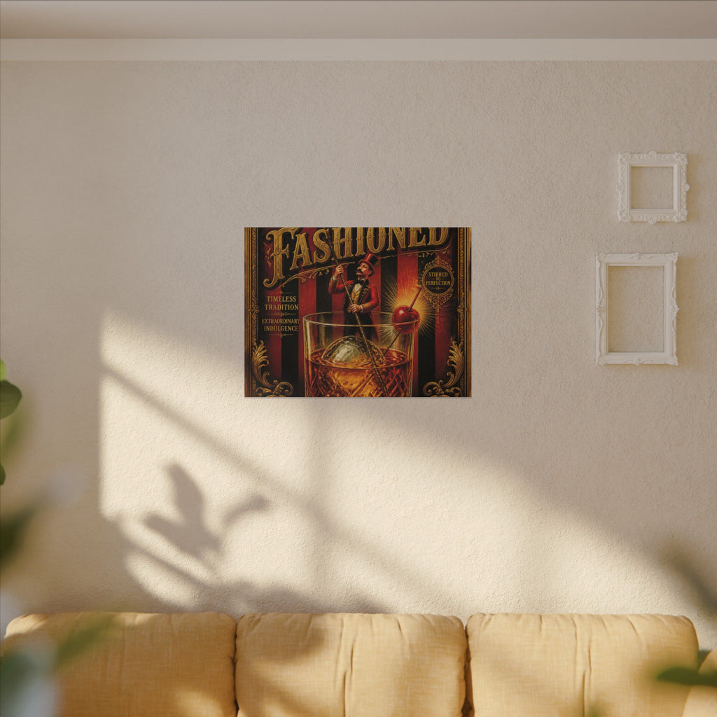 Old Fashioned Ringmaster Wall Art Canvas 16×20 Baroque Home Office Decor Maximalist Print