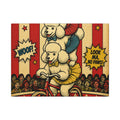 Poodle Stack Bicycle Wall Art Canvas 16×20 Pop Art Living Room Decor Maximalist Print