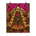 Playing Cards Tent Wall Art Poster 18×24 Psychedelic Cafe Decor Maximalist Print