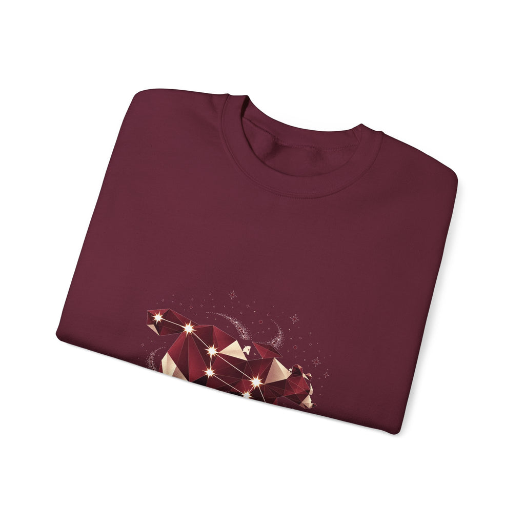 Matching Couple Sweatshirt - Big & Little Dipper Matching Couple Comfort Colors Crew Geometric Art His Hers Love Gift - Design A