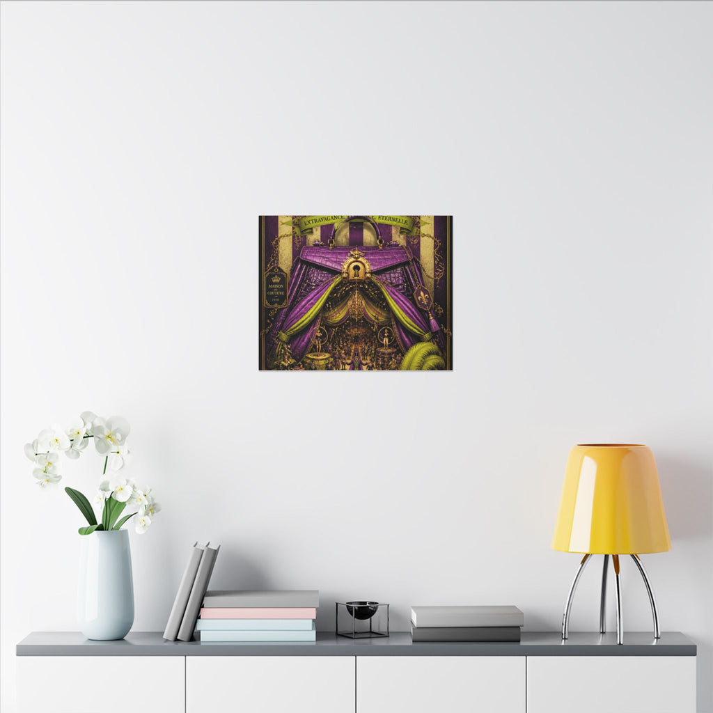 Handbag Big Top Wall Art Canvas 16×20 Baroque Home Office Decor Maximalist Print