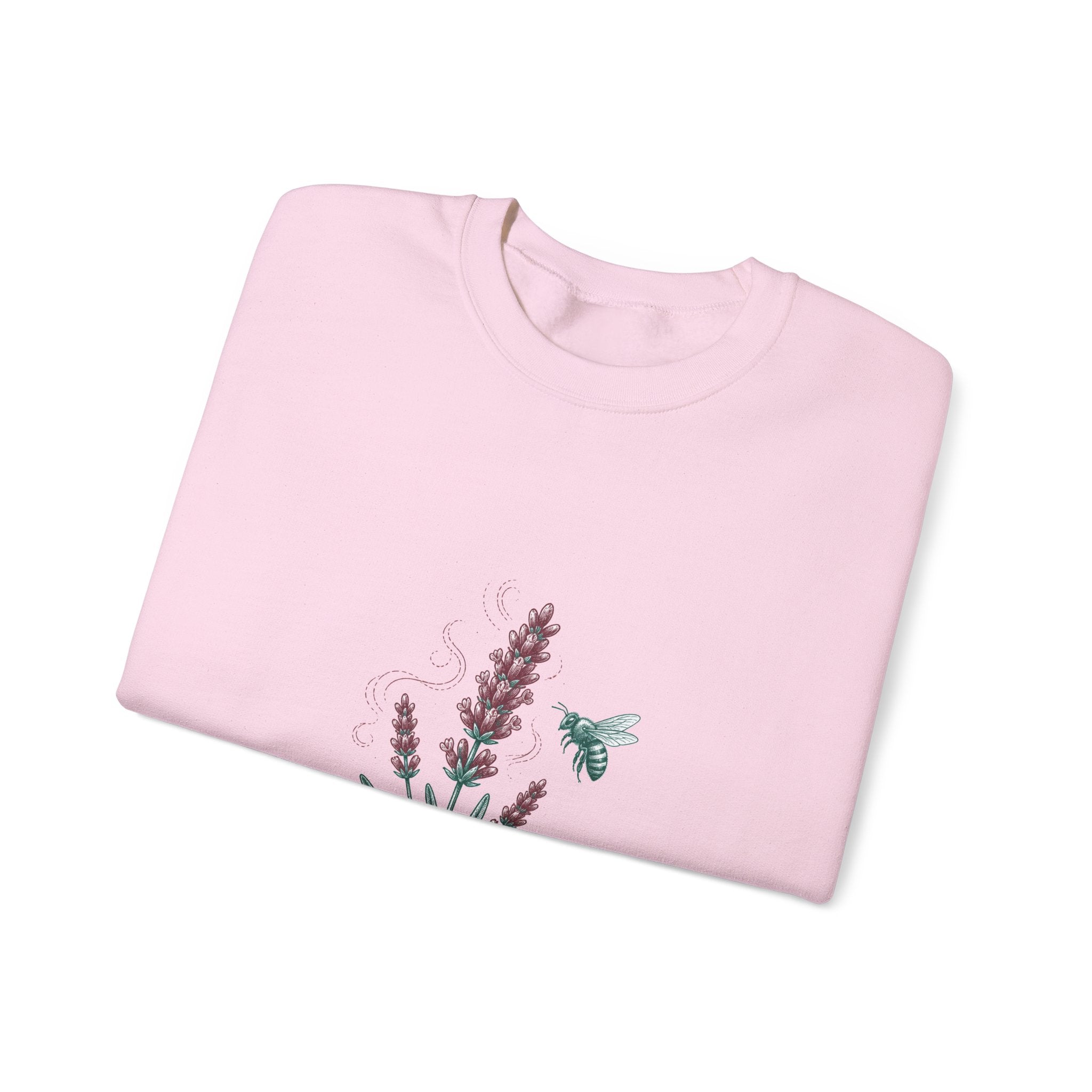 Matching Couple Sweatshirt - Lavender & Thistle Matching Couple Comfort Colors Crew Hand-Drawn Art His Hers Anniversary Gift - Design A
