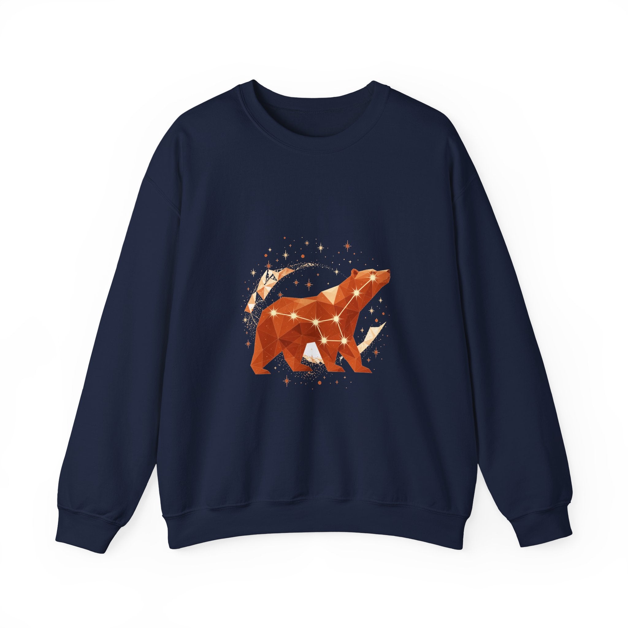 Matching Couple Sweatshirt - Big & Little Dipper Matching Couple Crewneck Sweatshirt Geometric Art His Hers Couple Gift - Design A