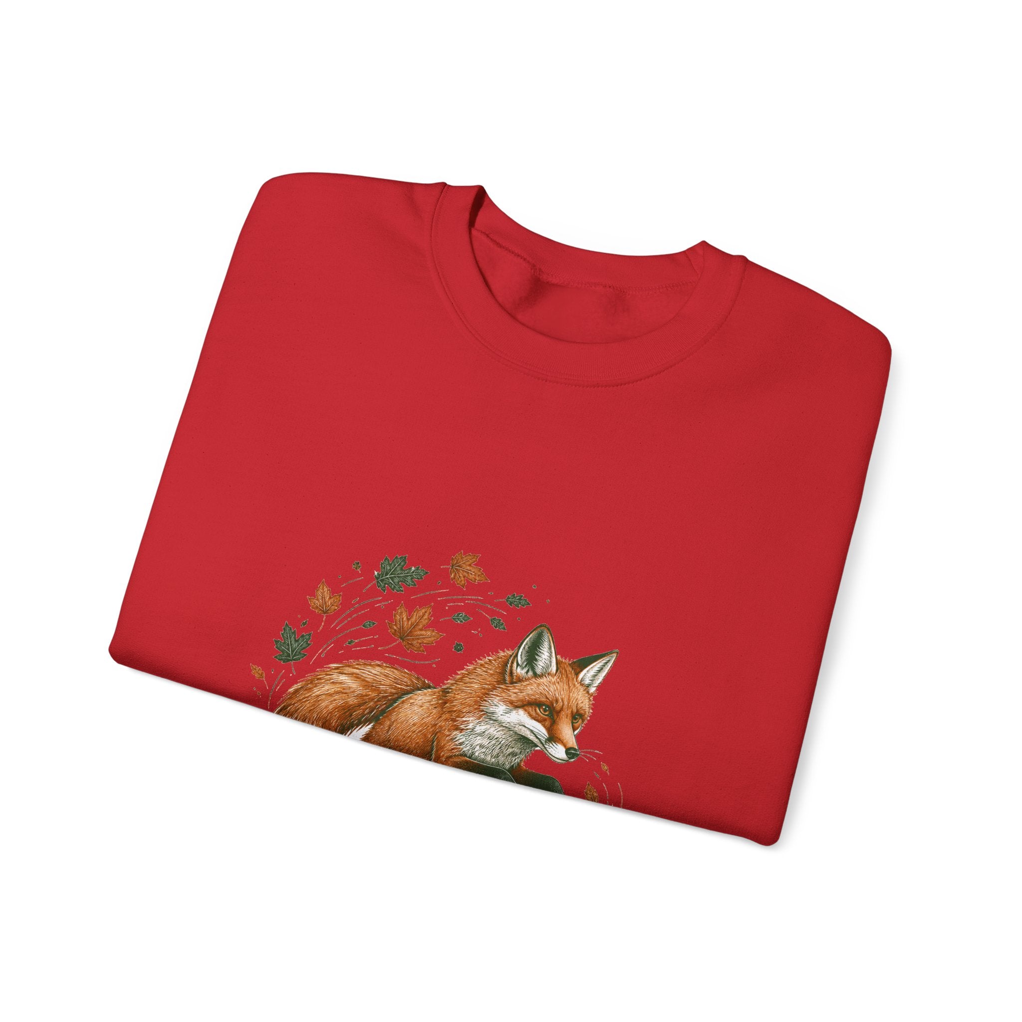 Matching Couple Sweatshirt - Fox & Rabbit Matching Couple Comfort Colors Crew Hand-Drawn Art His Hers Anniversary Gift - Design A