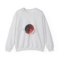 Matching Couple Sweatshirt - Solar & Lunar Eclipse Matching Couple Comfort Colors Crew Hand-Drawn Art His Hers Anniversary Gift - Design B