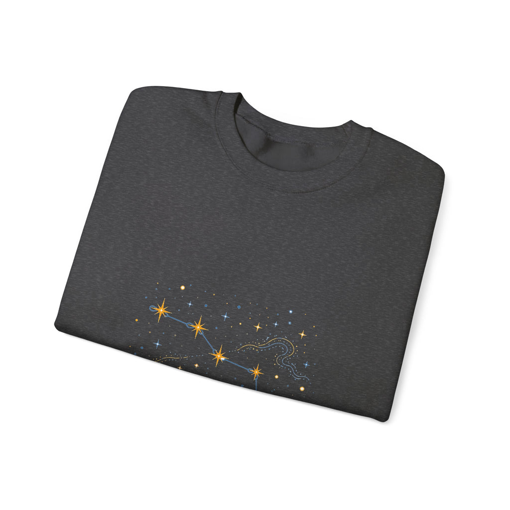 Matching Couple Sweatshirt - Big & Little Dipper Matching Couple Crewneck Sweatshirt Minimalist Art His Hers Valentine Gift - Design A