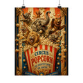 Popcorn Box Animals Wall Art Poster 18×24 Baroque Home Office Decor Maximalist Print