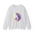 Matching Couple Sweatshirt - Helios & Selene Matching Couple Crewneck Sweatshirt Hand-Drawn Art His Hers Best Friend Gift - Design B