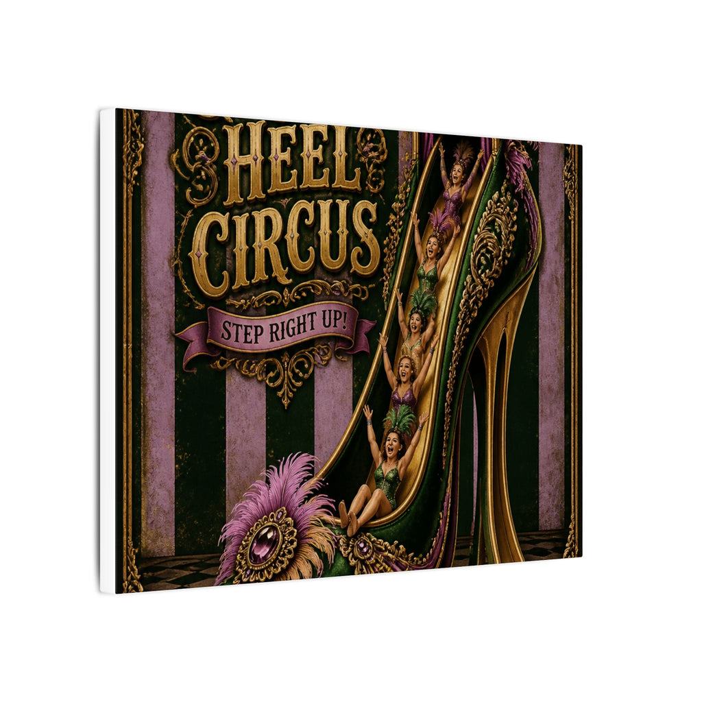 High Heel Slide Wall Art Canvas 24×36 Baroque Studio Decor Maximalist Print