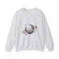 Matching Couple Sweatshirt - Saturn & Jupiter Matching Couple Crewneck Sweatshirt Hand-Drawn Art His Hers Best Friend Gift - Design A