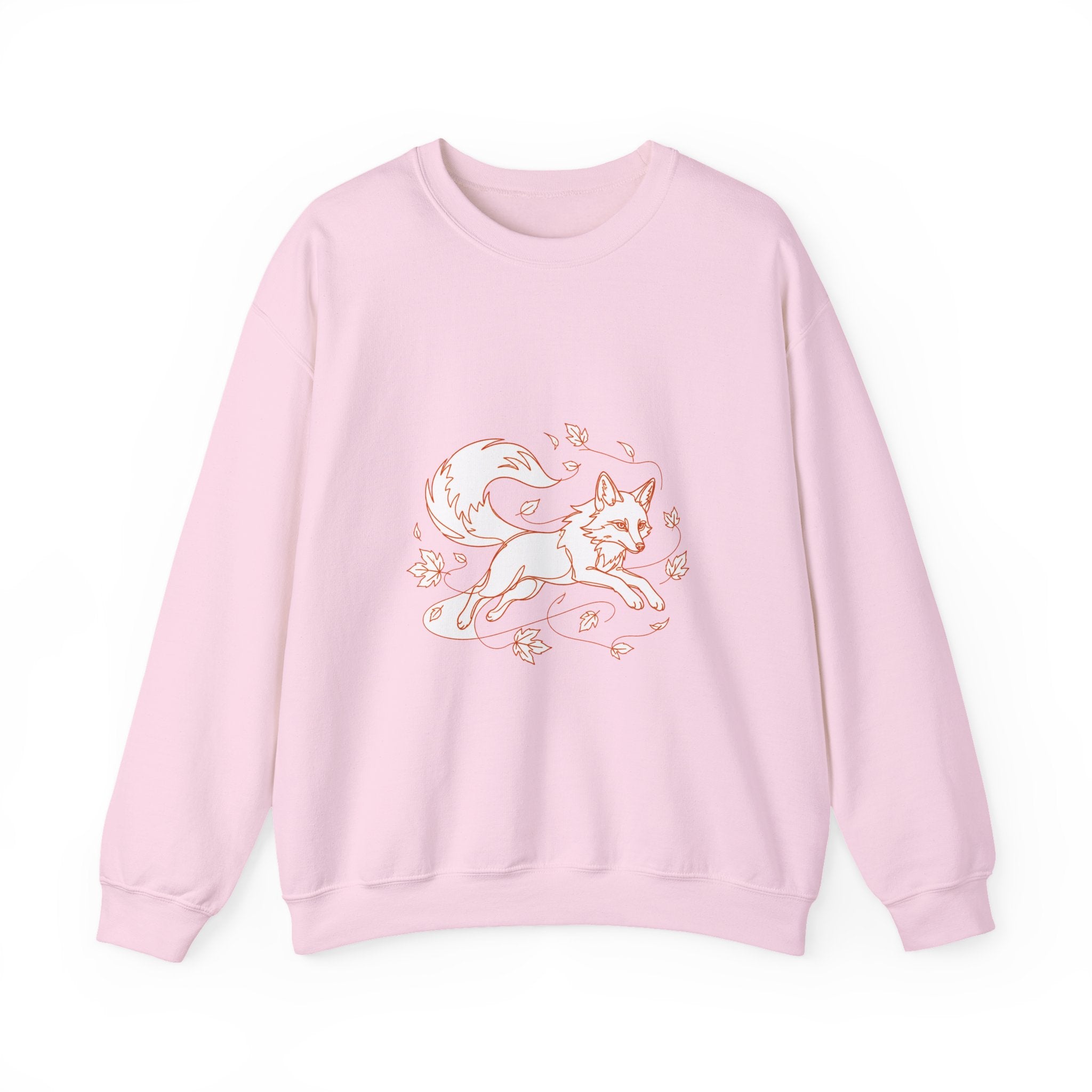 Matching Couple Sweatshirt - Fox & Rabbit Matching Couple Comfort Colors Crew Minimalist Art His Hers Christmas Gift - Design A
