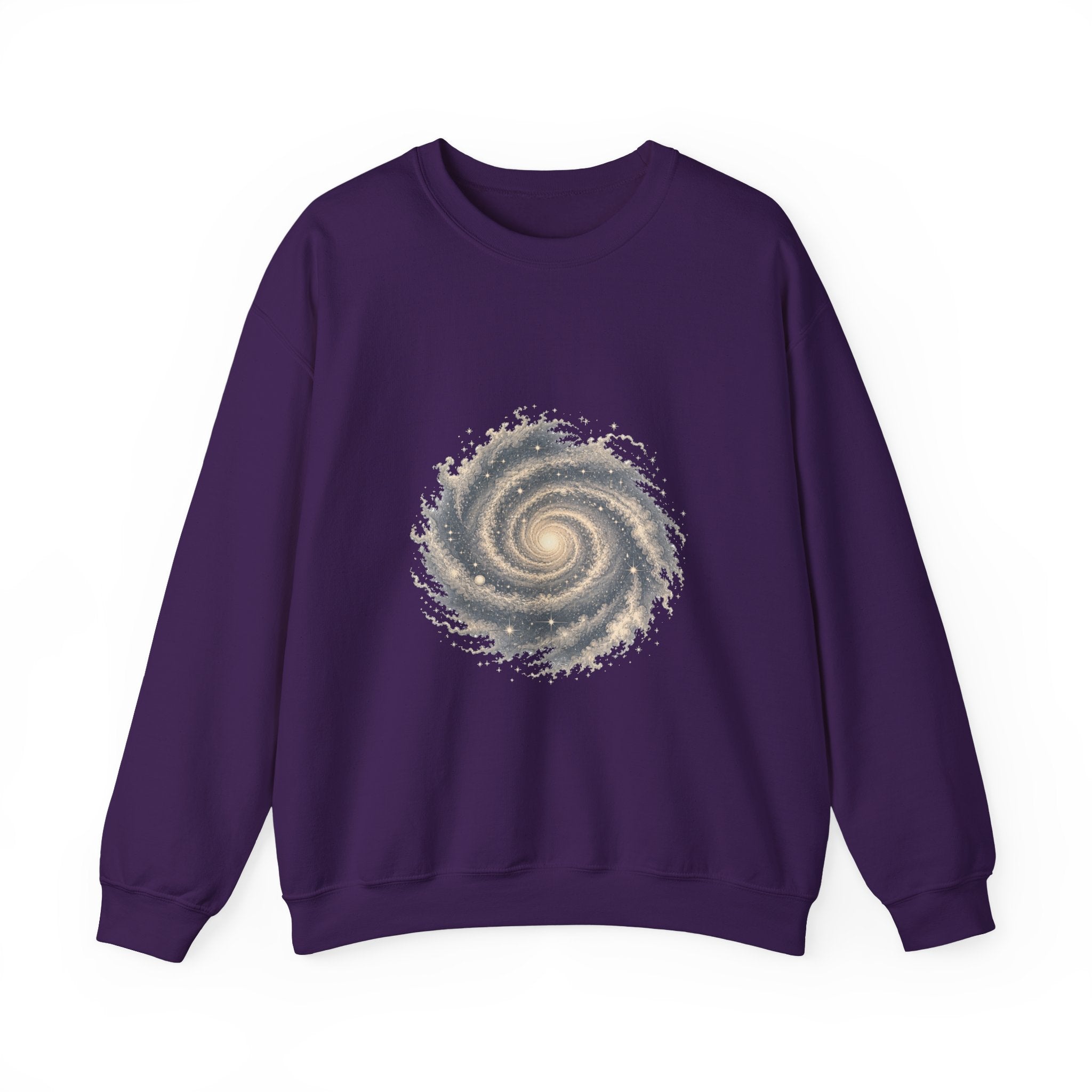 Matching Couple Sweatshirt - Galaxy & Supernova Matching Couple Comfort Colors Crew Vintage Art His Hers Honeymoon Gift - Design A