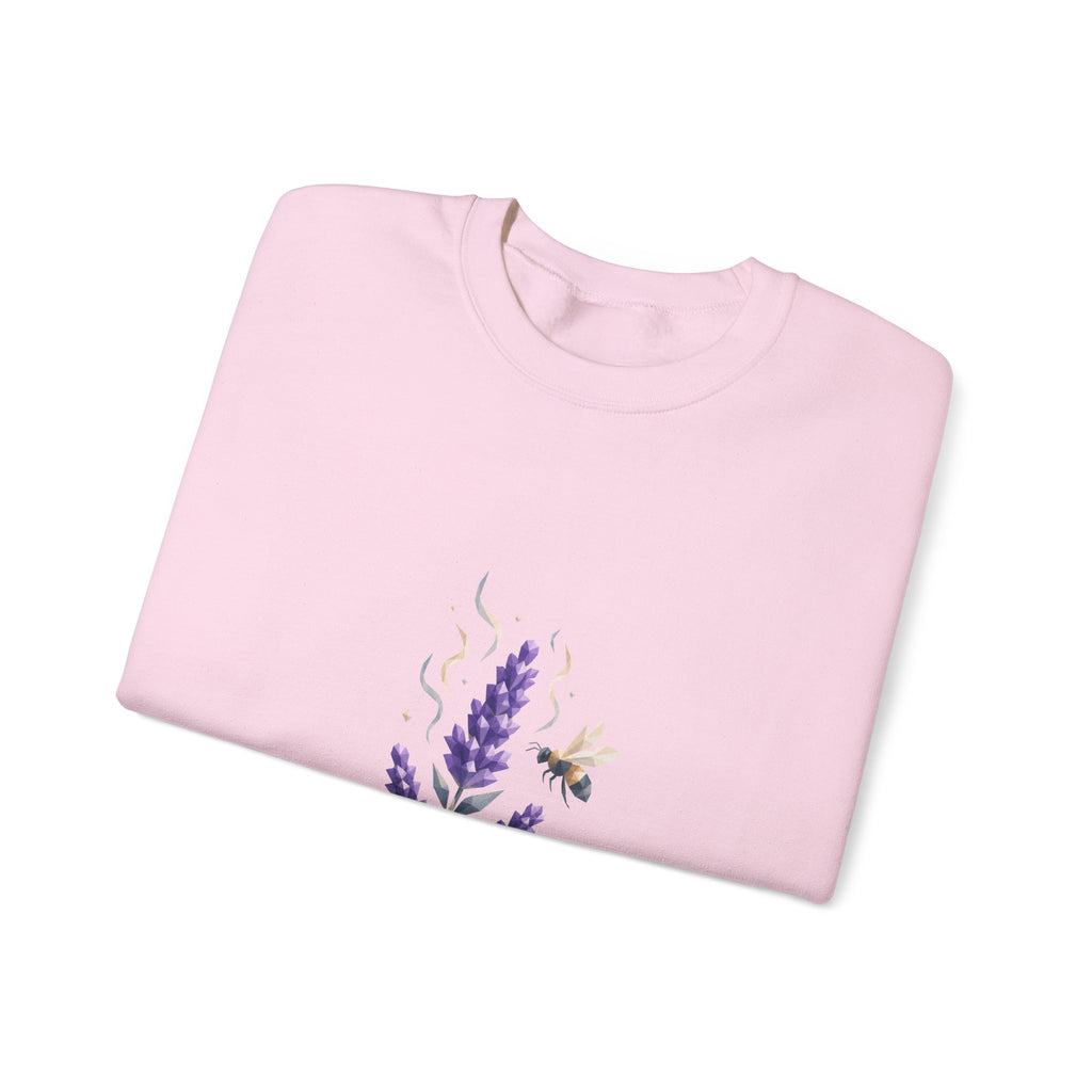 Matching Couple Sweatshirt - Lavender & Thistle Matching Couple Comfort Colors Crew Geometric Art His Hers Love Gift - Design A