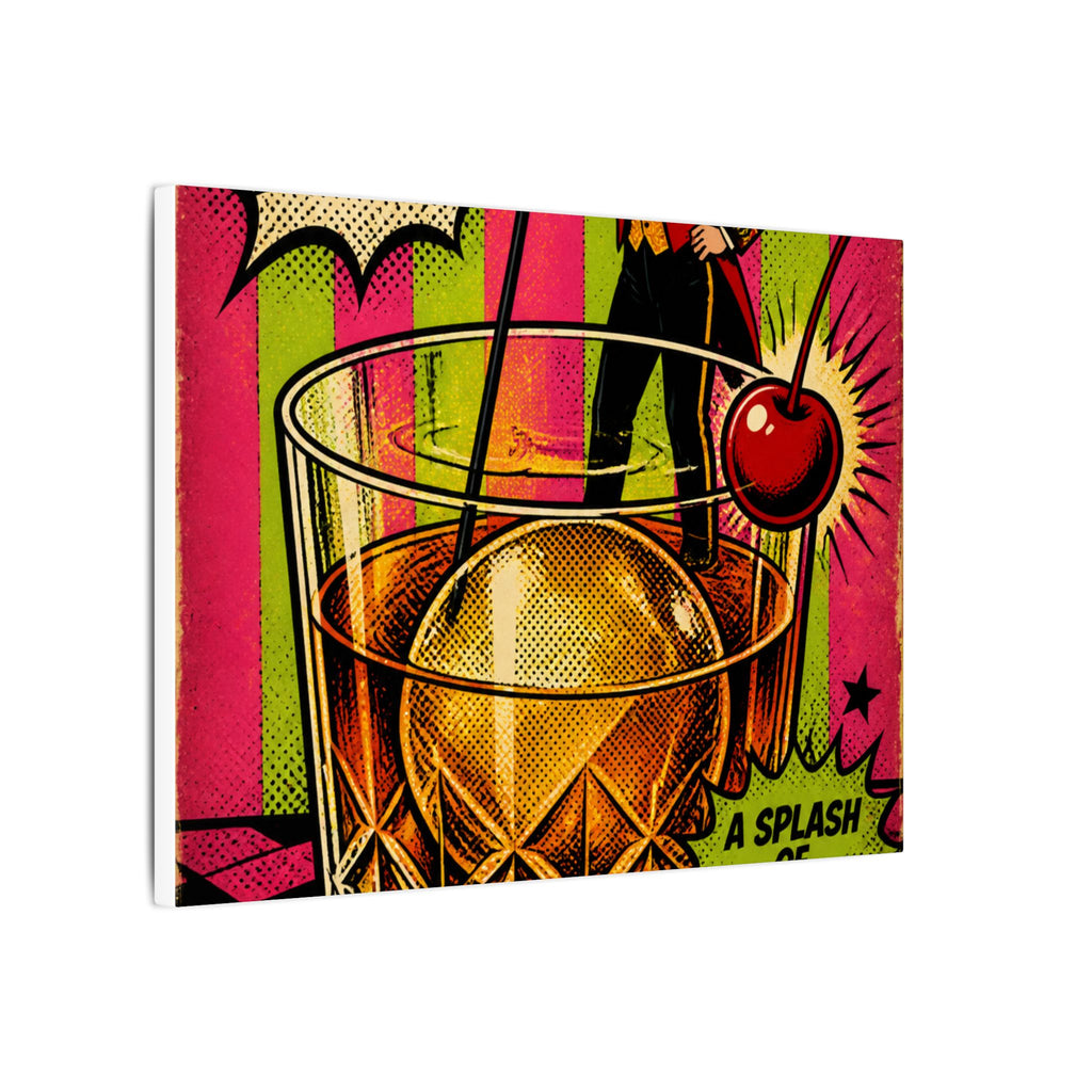 Old Fashioned Ringmaster Wall Art Canvas 24×36 Pop Art Restaurant Decor Maximalist Print