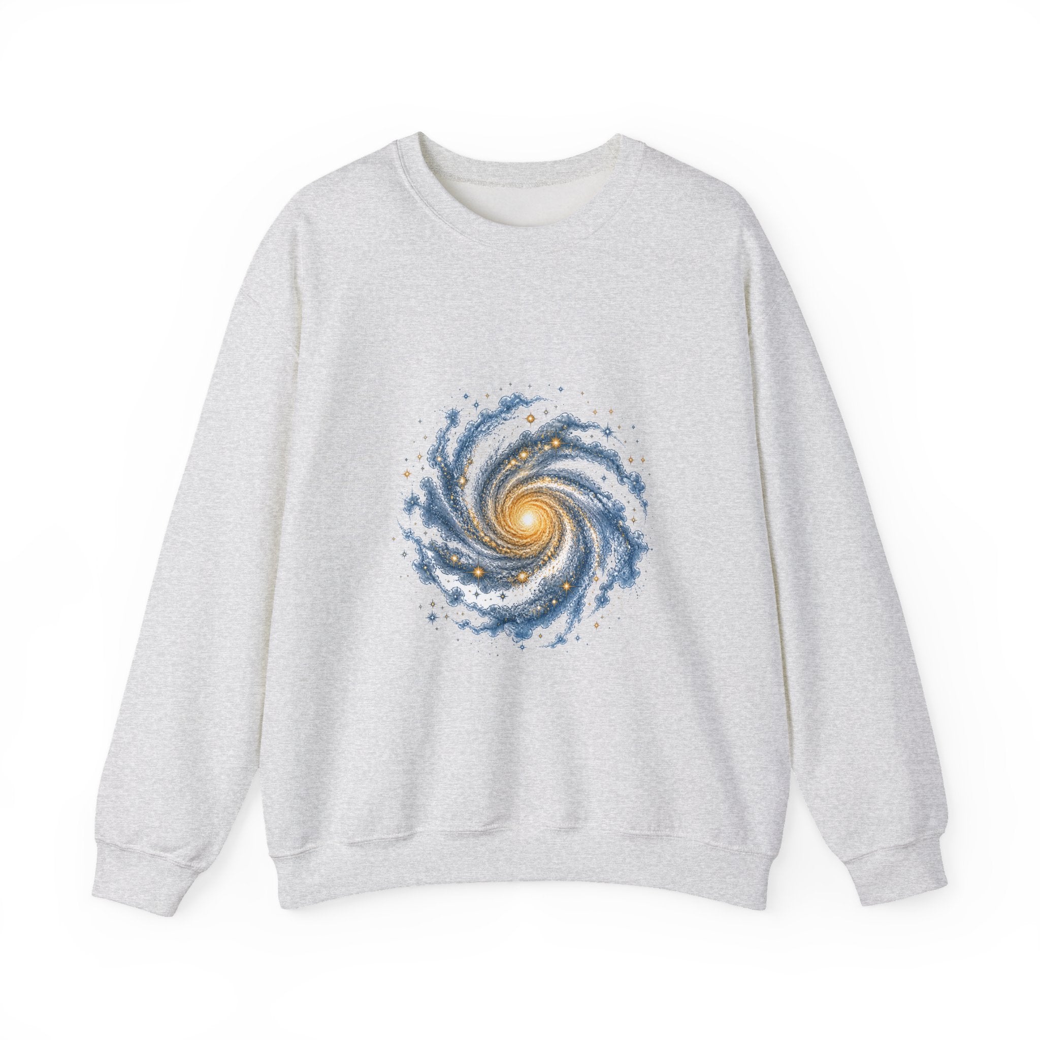 Matching Couple Sweatshirt - Galaxy & Supernova Matching Couple Crewneck Sweatshirt Vintage Art His Hers Wedding Gift - Design A