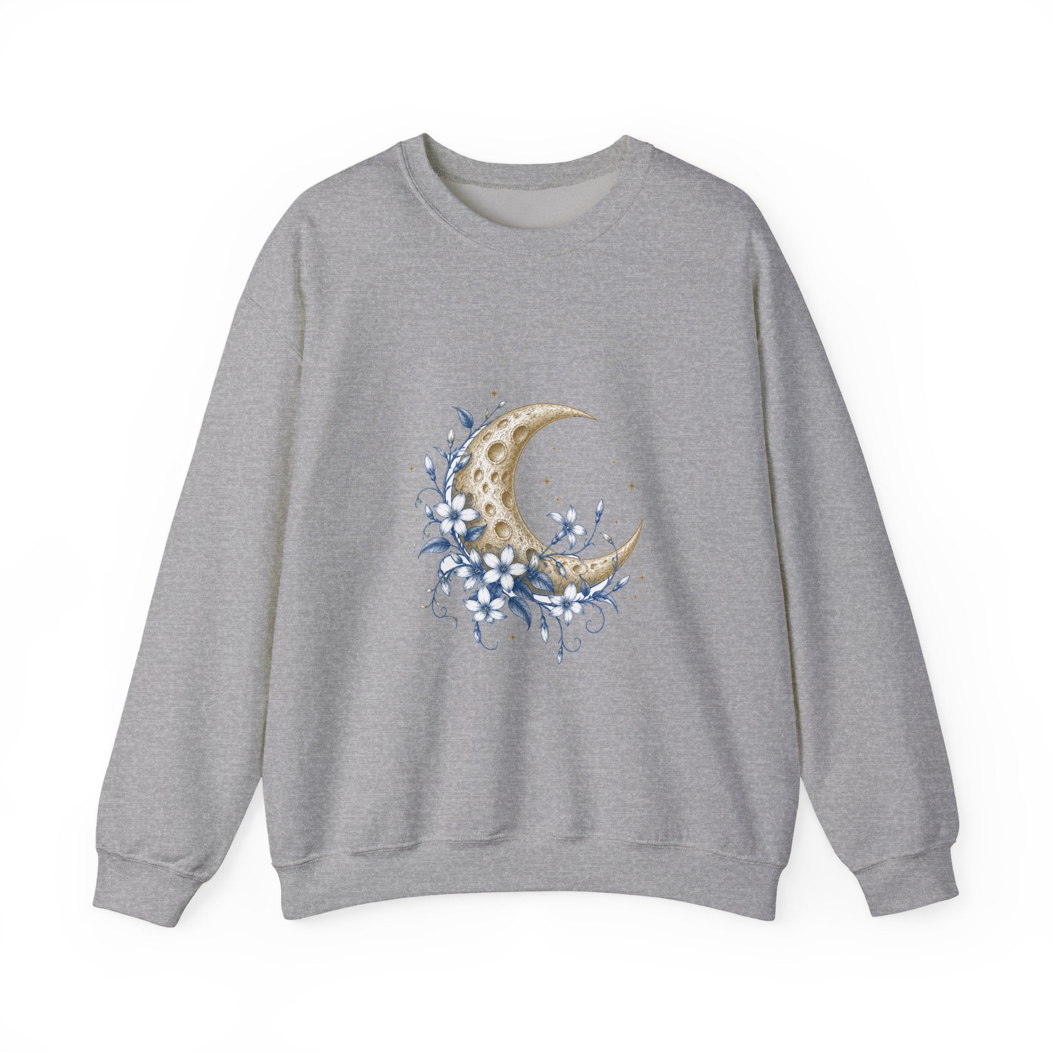 Matching Couple Sweatshirt - Sun & Moon Matching Couple Premium Fleece Sweatshirt Vintage Art His Hers Honeymoon Gift - Design A