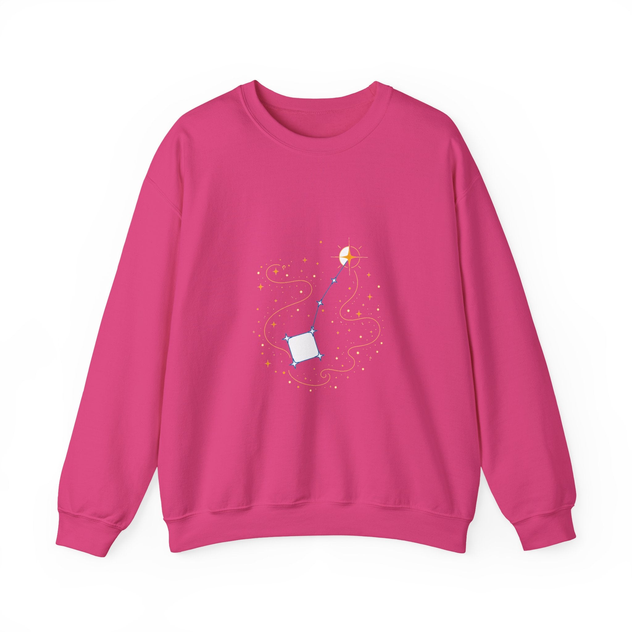 Matching Couple Sweatshirt - Big & Little Dipper Matching Couple Crewneck Sweatshirt Minimalist Art His Hers Valentine Gift - Design B