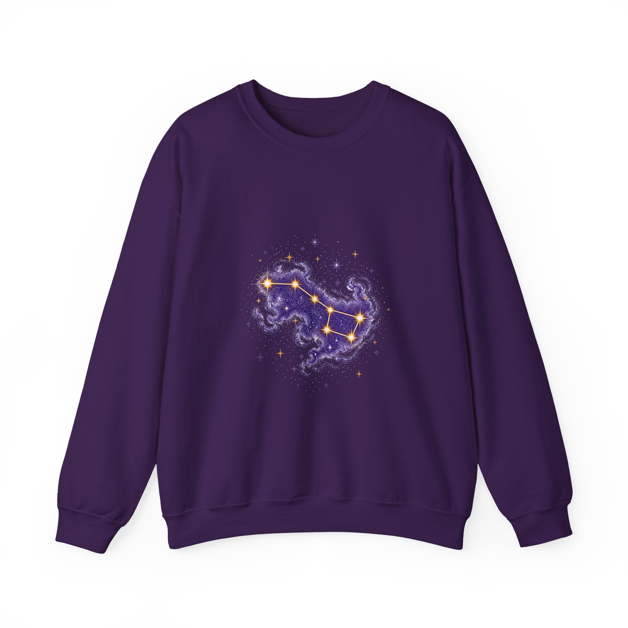 Matching Couple Sweatshirt - Big & Little Dipper Matching Couple Crewneck Sweatshirt Hand-Drawn Art His Hers Best Friend Gift - Design A