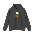 Matching Couple Sweatshirt - Key & Lock Matching Couple Hooded Sweatshirt Geometric Art His Hers Couple Gift - Design B