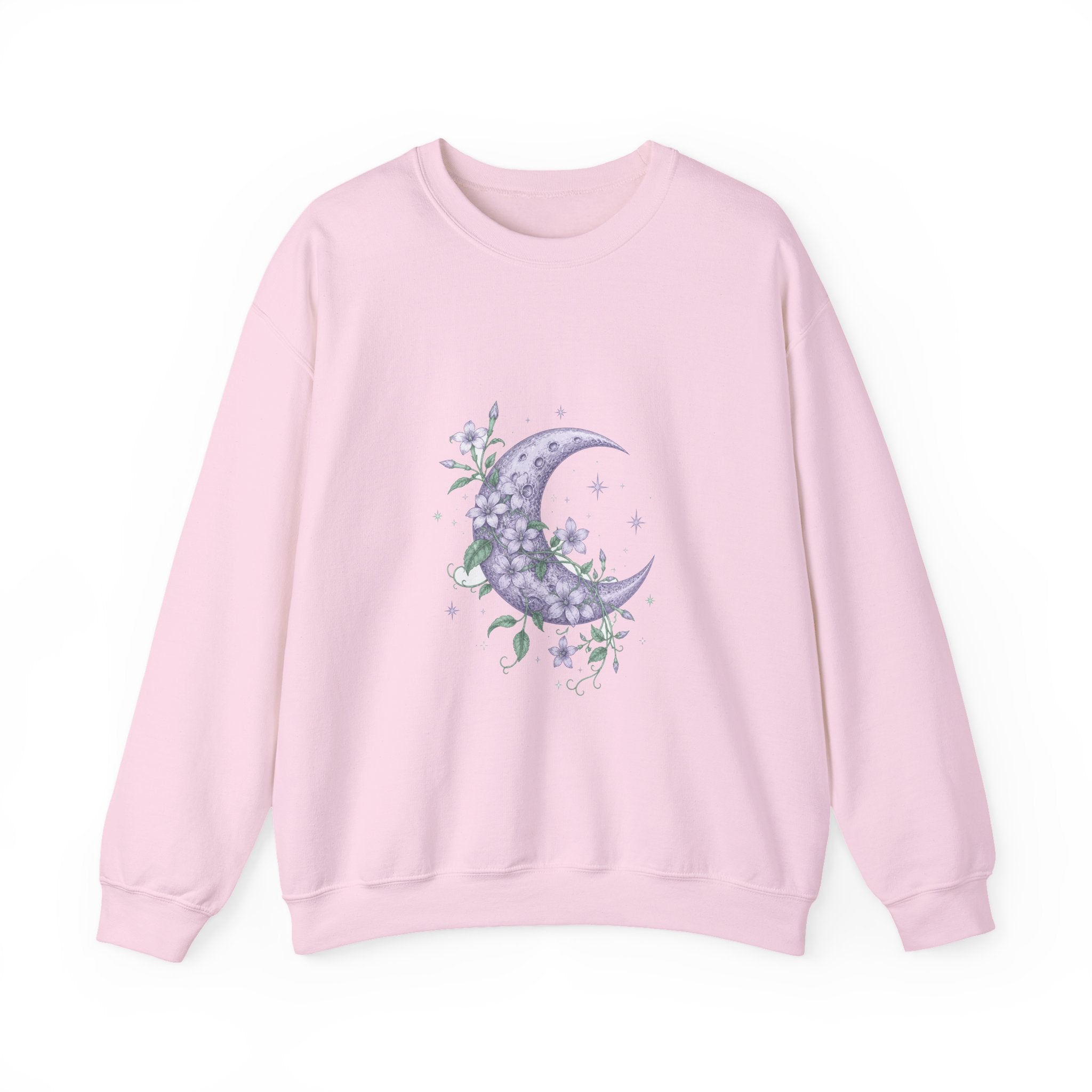 Matching Couple Sweatshirt - Sun & Moon Matching Couple Crewneck Sweatshirt Vintage Art His Hers Wedding Gift - Design A