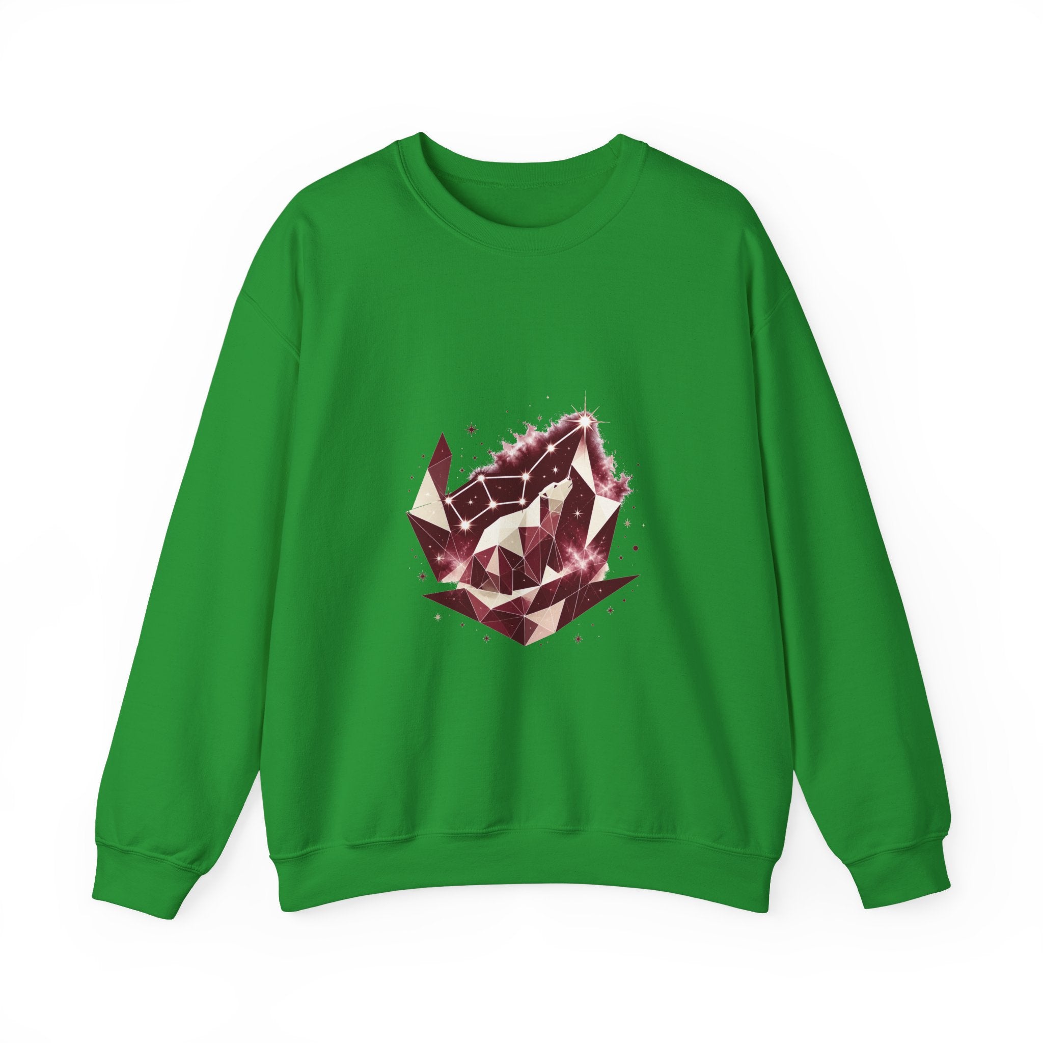 Matching Couple Sweatshirt - Big & Little Dipper Matching Couple Comfort Colors Crew Geometric Art His Hers Love Gift - Design B