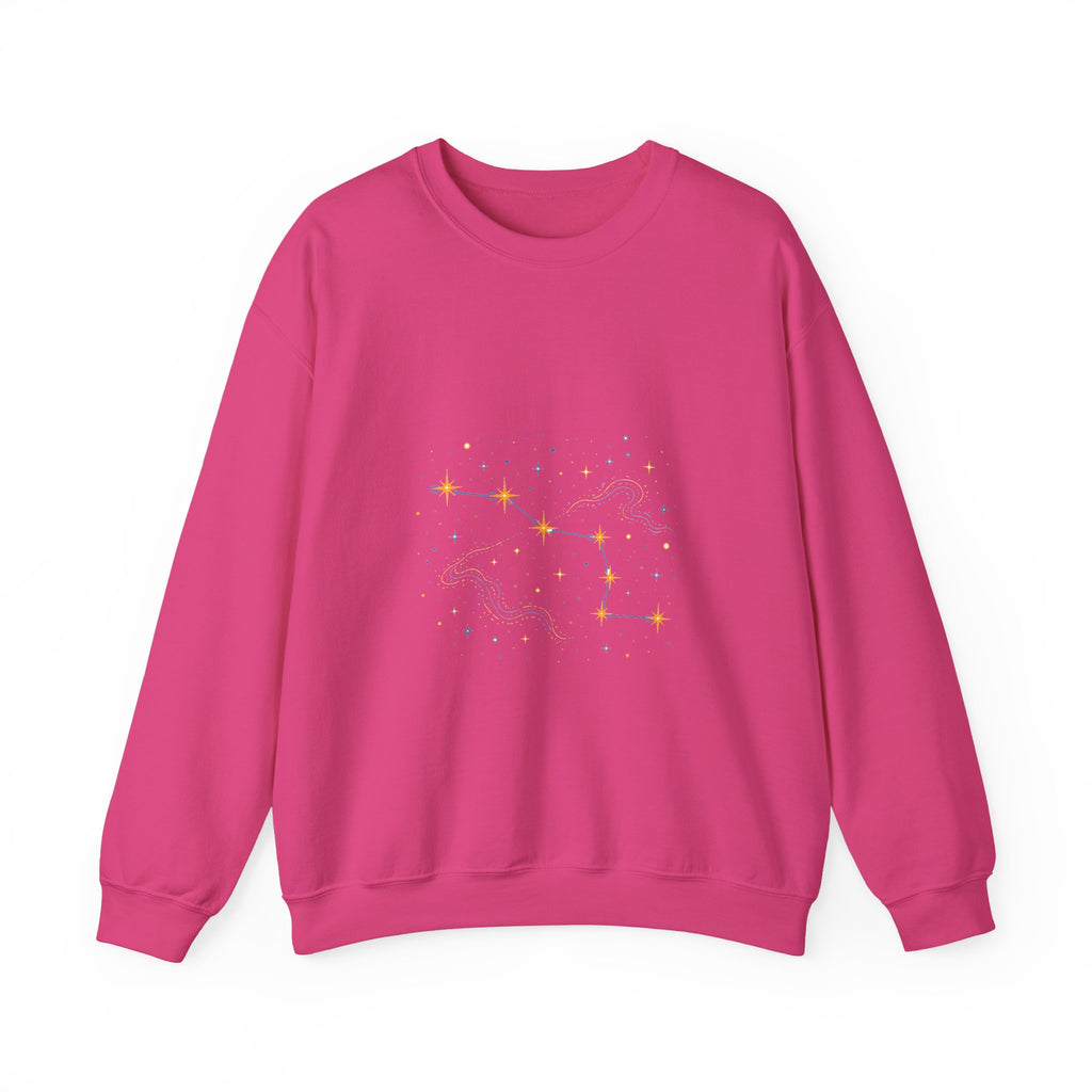 Matching Couple Sweatshirt - Big & Little Dipper Matching Couple Crewneck Sweatshirt Minimalist Art His Hers Valentine Gift - Design A