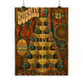 Champagne Tower Elephants Wall Art Poster 24×36 Psychedelic Dining Room Decor Maximalist Print