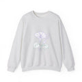 Matching Couple Sweatshirt - Sunflower & Moonflower Matching Couple Comfort Colors Crew Minimalist Art His Hers Christmas Gift - Design B