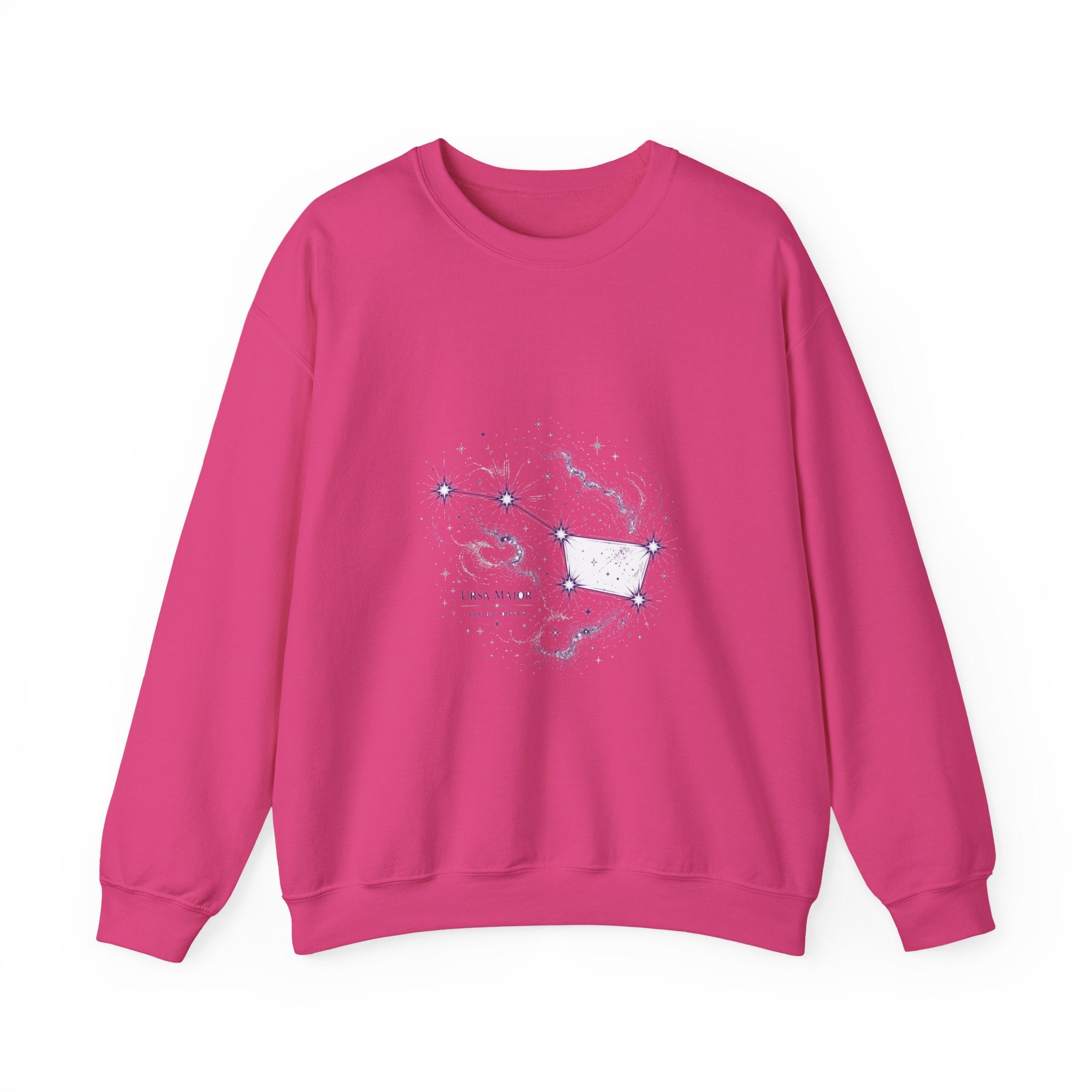 Matching Couple Sweatshirt - Big & Little Dipper Matching Couple Comfort Colors Crew Hand-Drawn Art His Hers Anniversary Gift - Design A