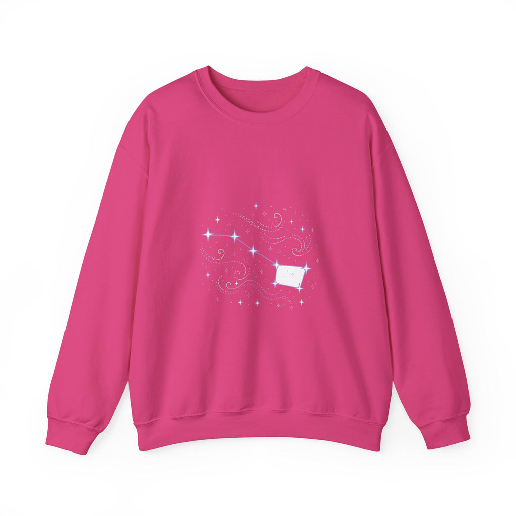 Matching Couple Sweatshirt - Big & Little Dipper Matching Couple Premium Fleece Sweatshirt Minimalist Art His Hers Christmas Gift - Design A