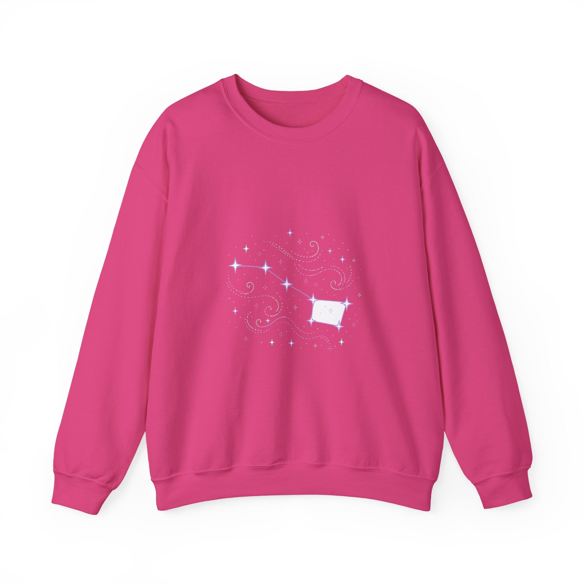 Matching Couple Sweatshirt - Big & Little Dipper Matching Couple Premium Fleece Sweatshirt Minimalist Art His Hers Christmas Gift - Design A