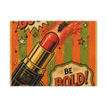 Lipstick Cannon Wall Art Canvas 16×20 Pop Art Living Room Decor Maximalist Print