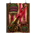 Lipstick Cannon Wall Art Poster 24×36 Baroque Studio Decor Maximalist Print
