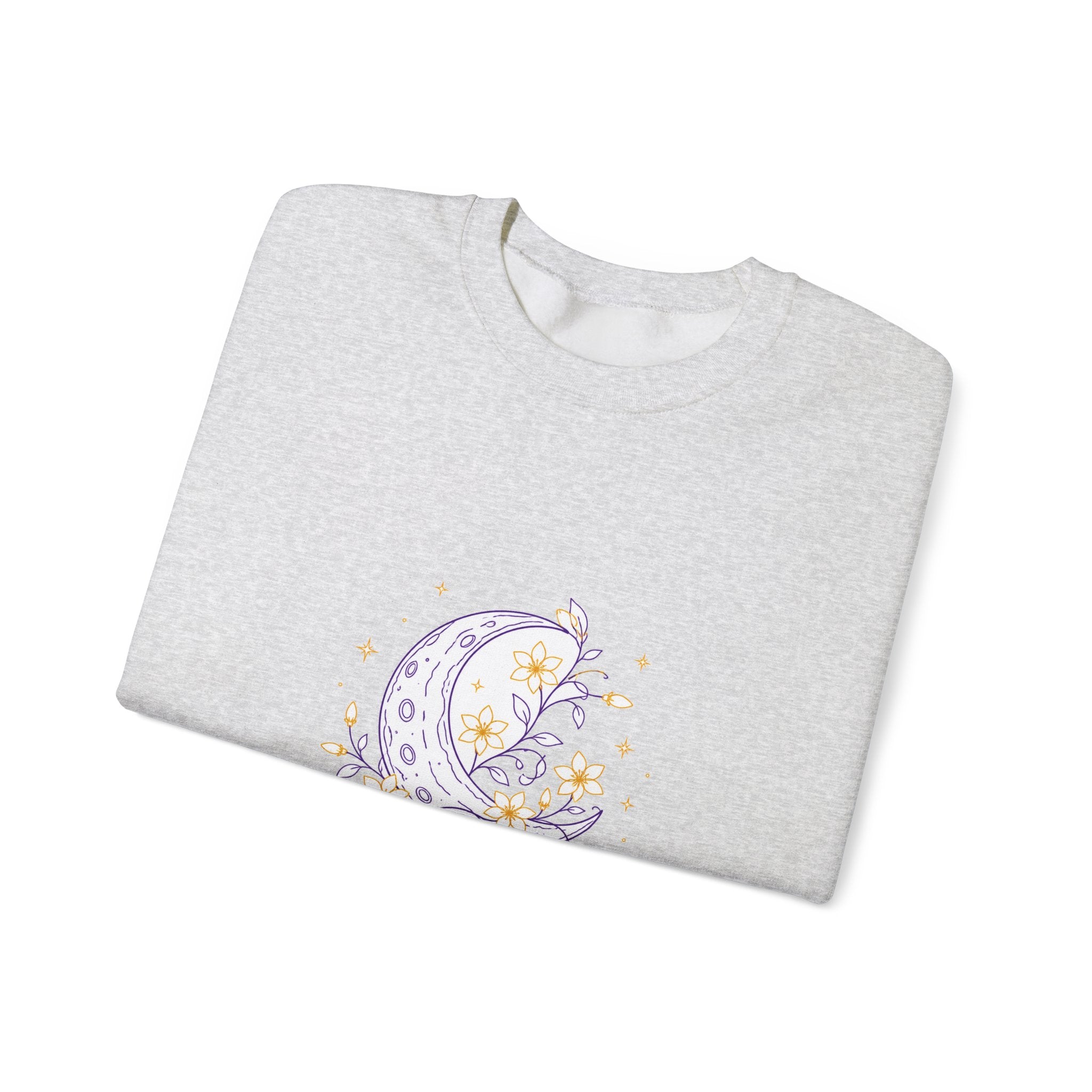 Matching Couple Sweatshirt - Sun & Moon Matching Couple Comfort Colors Crew Minimalist Art His Hers Christmas Gift - Design A