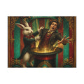 Magic Hat Rabbit Wall Art Canvas 16×20 Baroque Home Office Decor Maximalist Print