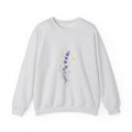 Matching Couple Sweatshirt - Lavender & Thistle Matching Couple Comfort Colors Crew Minimalist Art His Hers Christmas Gift - Design A