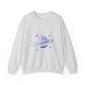 Matching Couple Sweatshirt - Saturn & Jupiter Matching Couple Crewneck Sweatshirt Geometric Art His Hers Couple Gift - Design A