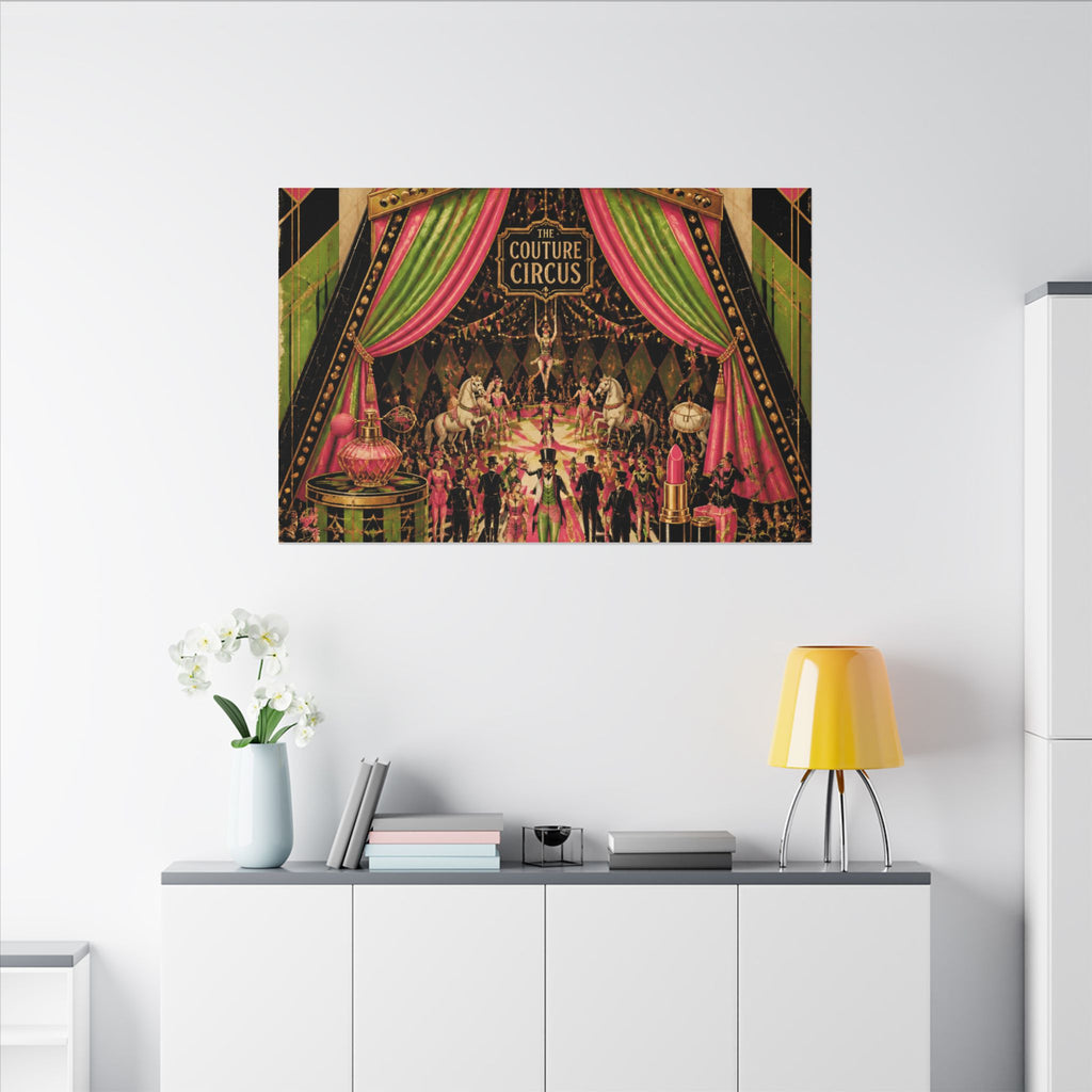 Handbag Big Top Wall Art Canvas 16×20 Art Deco Entryway Decor Maximalist Print