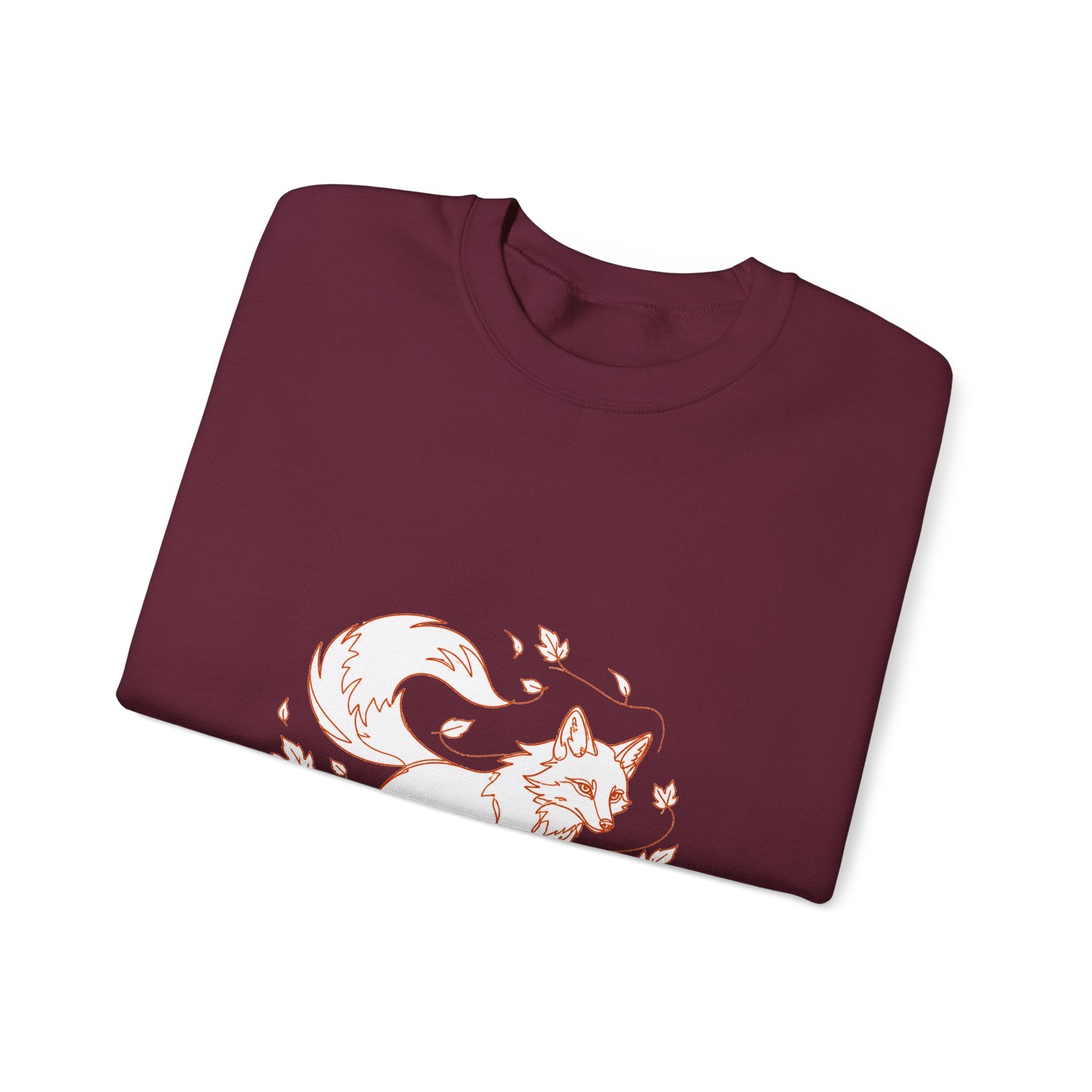 Matching Couple Sweatshirt - Fox & Rabbit Matching Couple Comfort Colors Crew Minimalist Art His Hers Christmas Gift - Design A